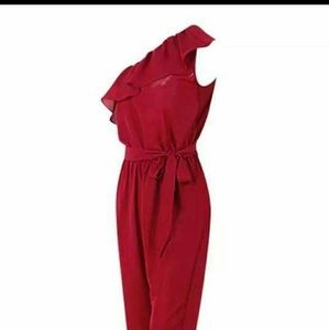 Dress with one shoulder